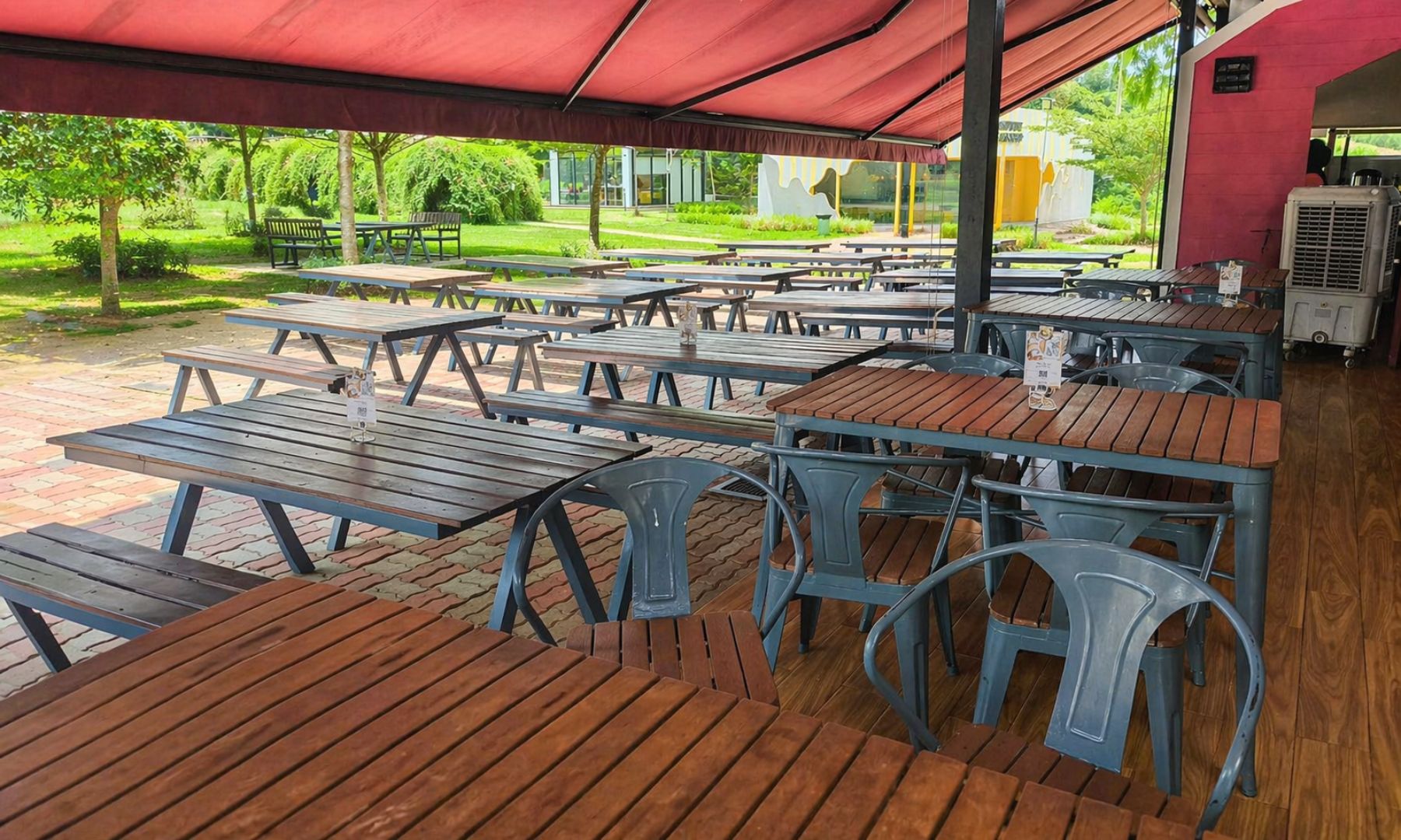 ファーム内にてフリータイム（約１時間）